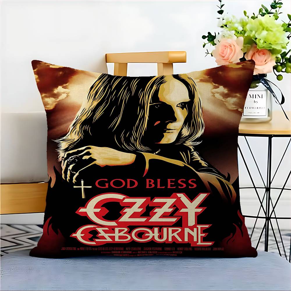 Music Band O-Ozzy Osbourne Pillowcases Home Bedding Decorative Pillow Cover Wedding Super Soft Pillow Case