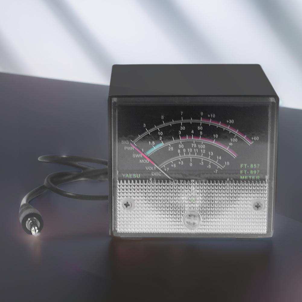 Power Meter High Precision SWR Watt Meter Portable Receive Display Standing Wave Meter for Radio Equipment