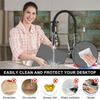 Silicone Coffee Mat 15.75X23.6Inch Coffee Bar Mat With Detachable Dish Drying Mat Easy Clean Coffee Station Mat