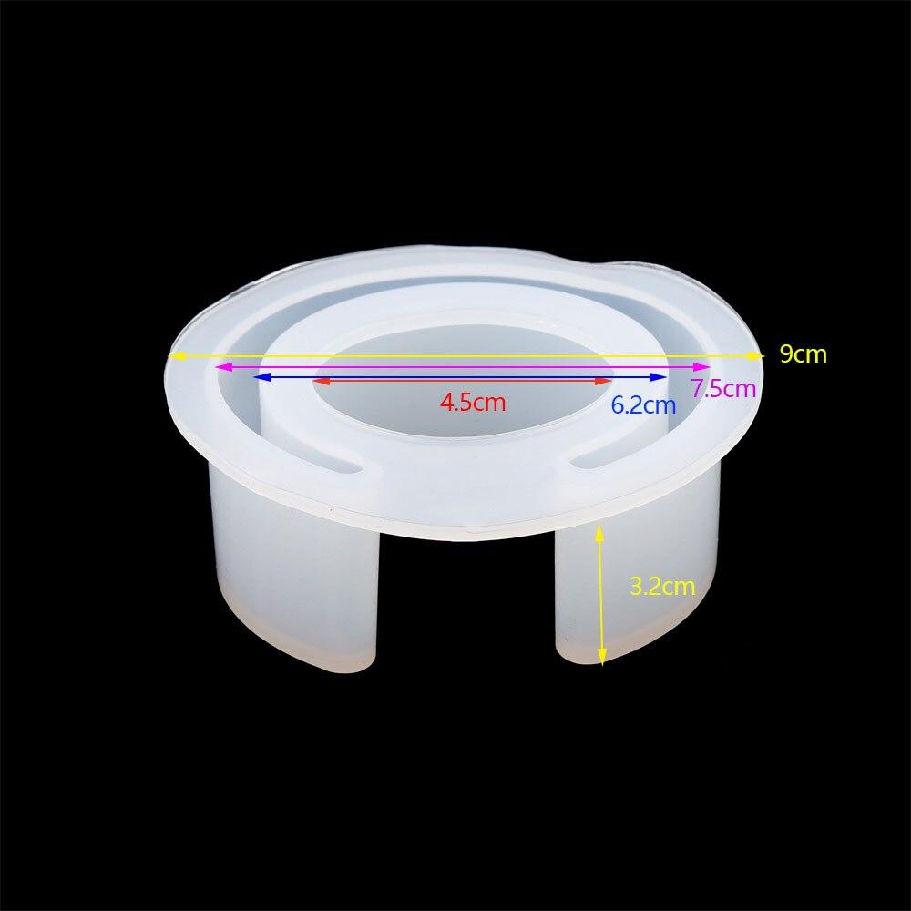 1 st Armband Harts Epoxiformar Blandad storlek Gjutformar Silikon UV Hartsformar Verktyg för gör-det-själv smycken Tillbehör