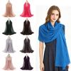 Women's Chiffon Shawl, Glitter Gold Powder Scarf, Chiffon Hijab for Party/Beach