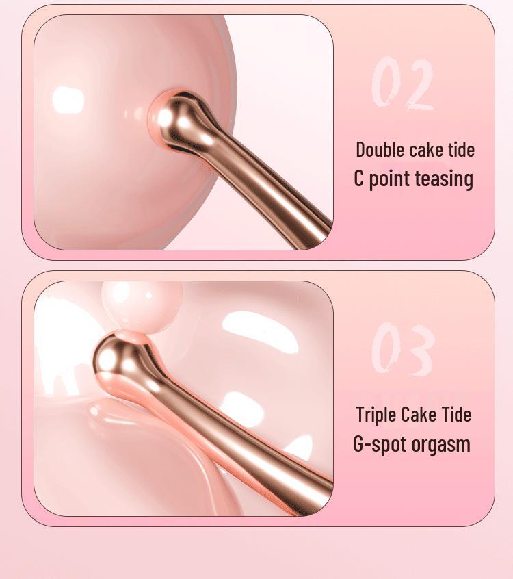 GALAKU Feather Point AI G-spot Vibration Stick - Female Self-Pleasurer Erotic Toy