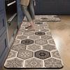 Elegant Hexagonal Pattern Kitchen Mat - Non-Slip, Ultra-Absorbent, Quick-Dry Floor Mat for Bathroom, Living Room,  Bathroom Mat Bathroom Floor Mat MIT