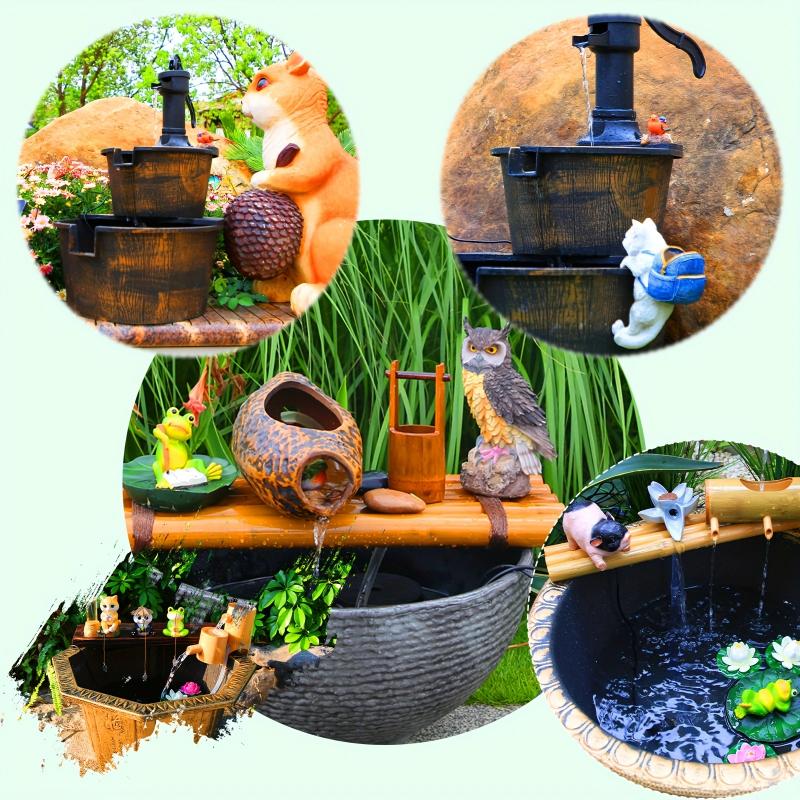 1pc Solar Fountain Pump,Three-Layer Solar Bird Bath Fountain,Detachable Fountain,Used For Outdoor Garden Villa Pond Decoration
