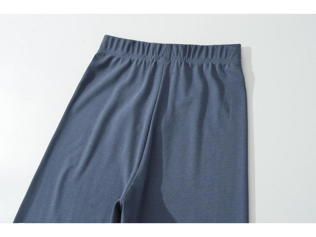 American Style Low Waist Wide Leg Drawstring Pants - Casual, Loose, Floor-Length Sportswear