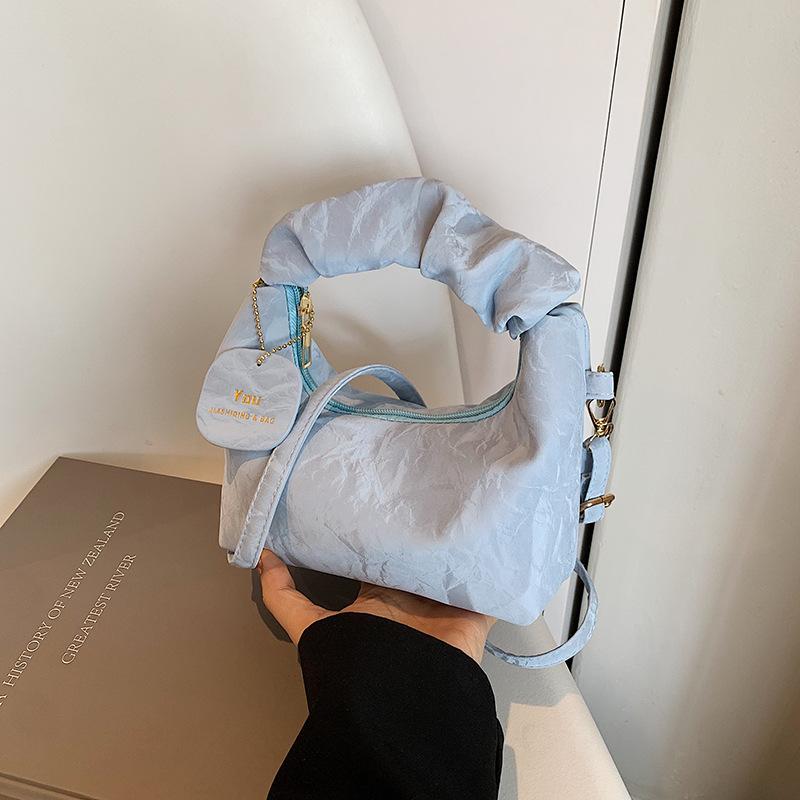 Fashionable Design Bag for Women In Hand Korean Summer New Simple Slant Cross-weather Small Square Bag Trendy Shoulder Bag