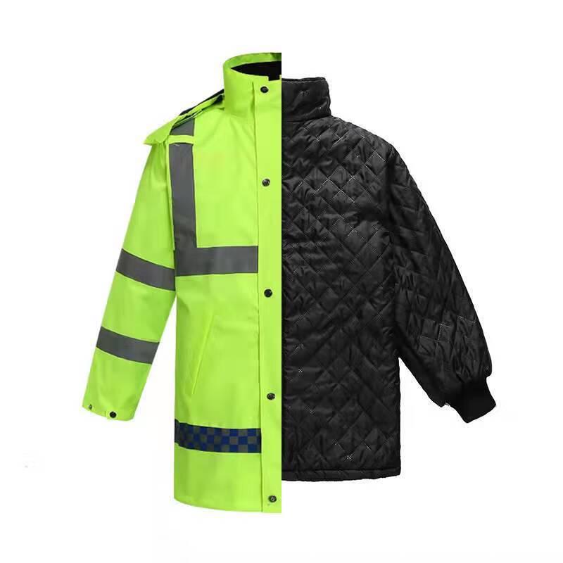Buycrazy Hi-Visibility Waterproof Outdoor Cotton Jacket