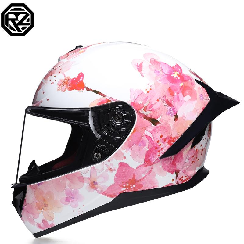 ORZ-966-Full Coverage Motorbike Helmet Single Lens DOT Standard High Toughness Shell Daily Street Riding Protection Helmet