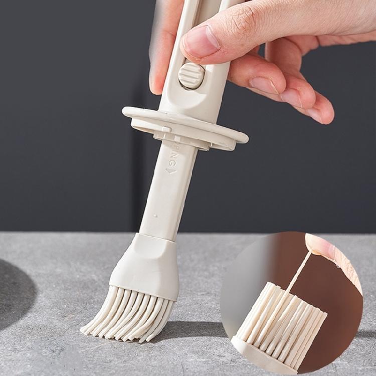 Practical Silicone Basting Tool Soft Bristles Silicone Oil Brush for Cooking Enthusiasts and Home Cooks