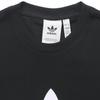 Adidas Originals Trefoil Logo Print Short Sleeve Crew Neck T-Shirt Men Tops Black GN3462