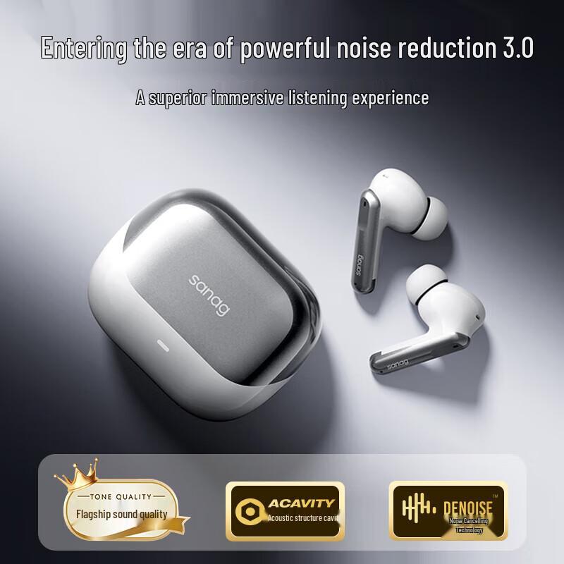 SANAG T51S True Wireless Active Noise Cancelling Earbuds