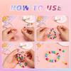 Stretchy String for Bracelets 3 Colors 1 mm Sturdy Elastic String Cord for Jewelry Making, Necklaces, Beading and Crafts
