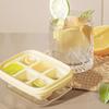 Silicone Ice Cube Tray with Lid Easy Release Mini Square Ice Mold for Freezer BPA-Free Stackable Ice Cube Maker Home Bar Essential