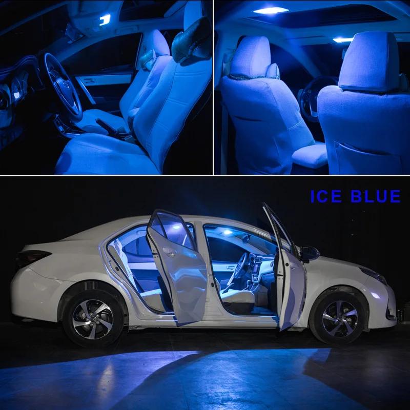 14Pcs LED Interior Map Dome Reading Door Number Plate Bulbs Light Kit For Isuzu Trooper II 1992- 2002 2003 2004 Car Accessories