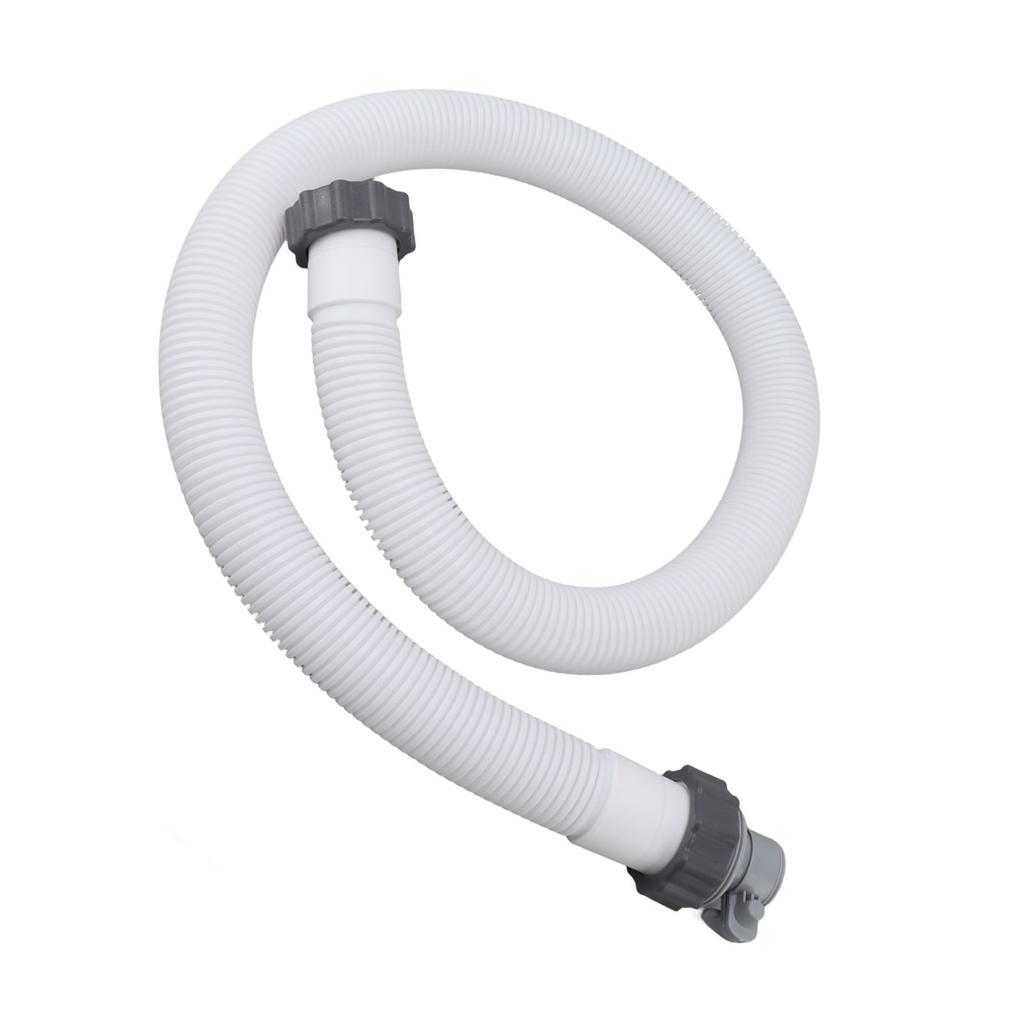 1.5in Diameter 59in Long Accessory Pool Pump Replacement Hose Filter Pump Hose Includes 1 Hose Adapter