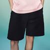 Li-Ning SS23 Sporty Trend Series Solid Color Loose Shorts Men Bottoms Black AKST197-2