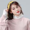 Detachable Women Fake Collar Double-layer Blouse Collar False Lapel Stand-up Collar  Women Blouse