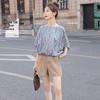 Women's Floral Batwing Sleeve Blouse