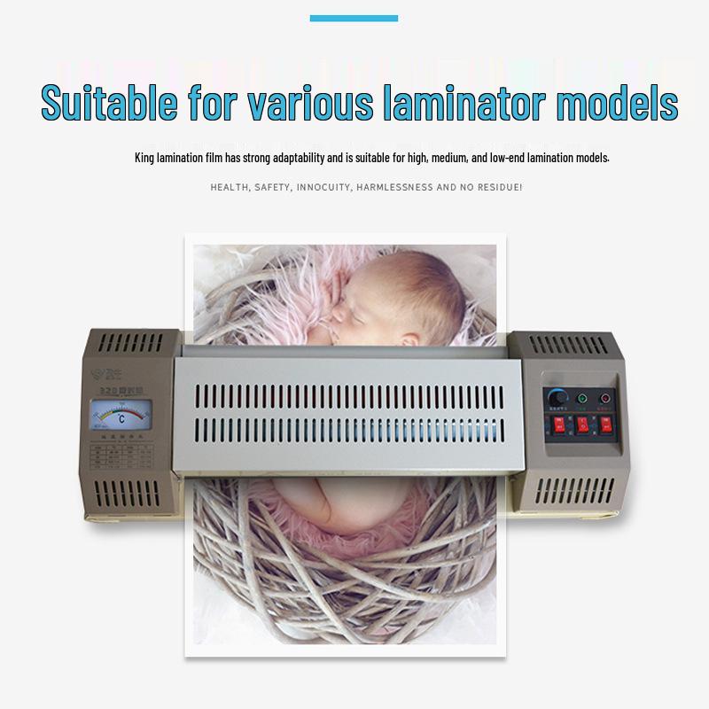 King A4 Laminierfolie - 100 Standard 5c Taschen für Foto-Heißversiegelung, Kostenloser Versand
