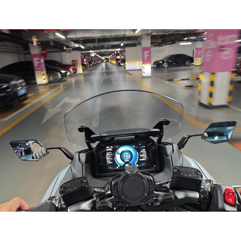 T-MAX 560 Tech Max 2025 Mirror Stealth Mirrors Sports Winglets Mirror For Yamaha TMAX560 T MAX 560 Adjustable Side Mirrors Kits