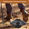 1 Pair Trekking Pole Snow Basket Outdoor Camp Hikes Pole Walk Stick Cane Snowflake Basket Mud Sand Snow Ski Replacement Parts