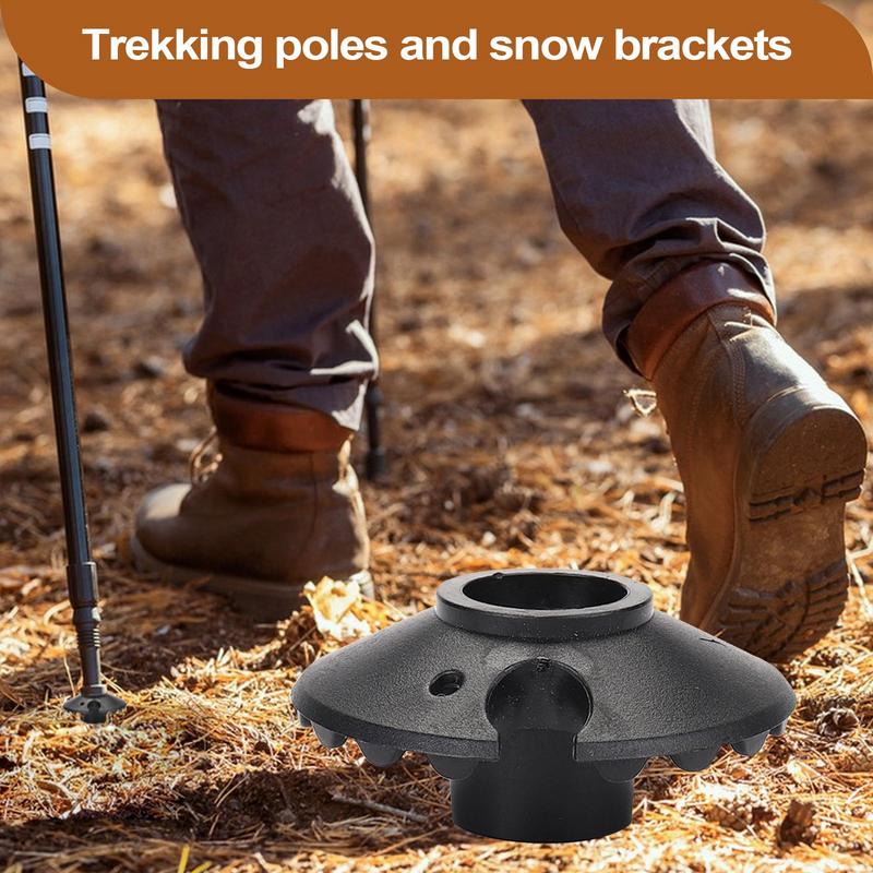 1 Pair Trekking Pole Snow Basket Outdoor Camp Hikes Pole Walk Stick Cane Snowflake Basket Mud Sand Snow Ski Replacement Parts