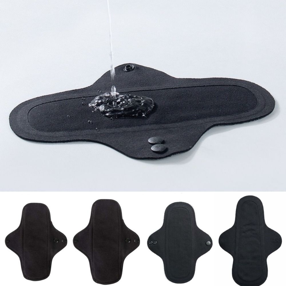 Seamless Menstrual Cloth Pads Washable Nursing Pad for Women Anti-Slip Panty Liner  Night