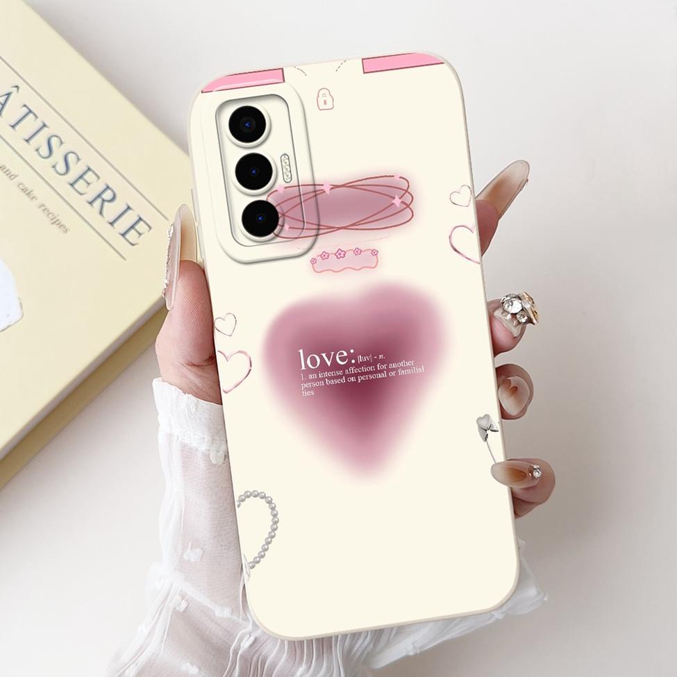 For Tecno Pova 3 Case LF7n Silicone Cute Fashion Butterfly Flowers Love Funny Painted Cover For Techno Pova 3 Phone Case Bumper