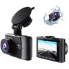 1080P Dual Lens Video Recorder DVR 3-Inch IPS Screen Car Camera Parking Mode Starlight Night Vision G-Sensor Dashcam Optional