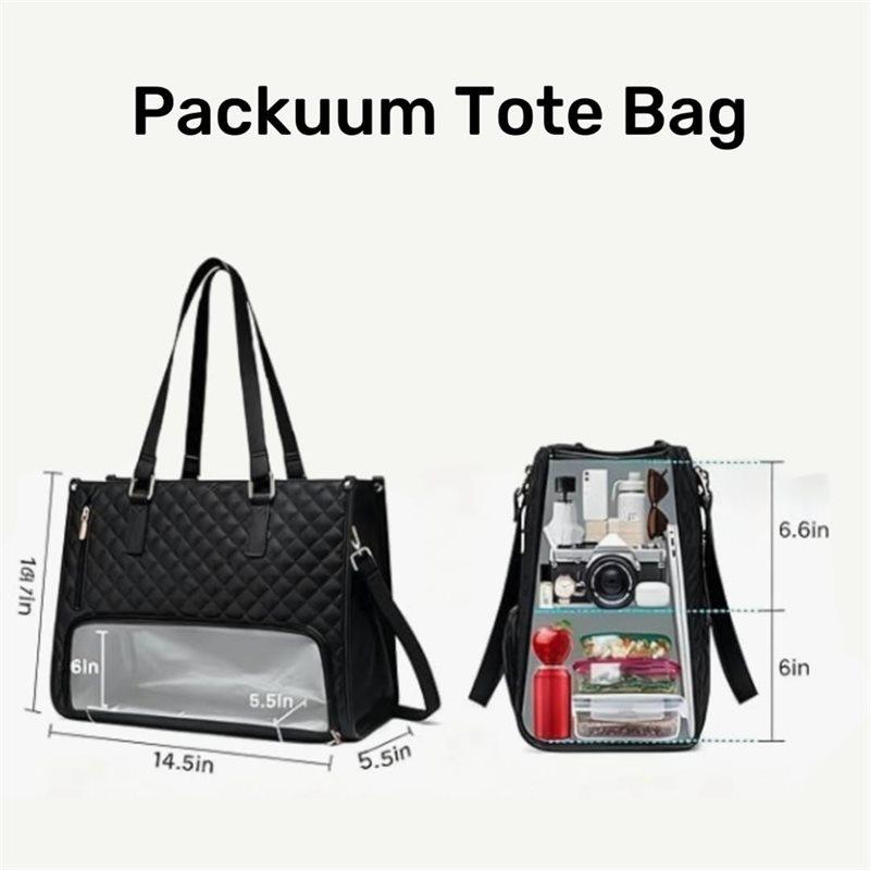 A25F-Lunchtas met Geïsoleerd Compartiment 3-in-1 Voor Vrouwen - Afneembaar Ontwerp Voor Kantoor, Voor Werk, Reizen