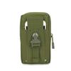 Sonderangebot: Taktische 7-Zoll-Sport-Hüfttasche für den Außenbereich mit Münzfach, Gürtelschlaufe, Molle-Befestigung und Umhängegurt.