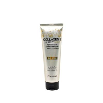 Collagen & Luxury Gold Perfect Whip Foam Cleansing Deep Cleansing & Hydrating Care 180g