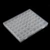 Practical 56 Grids Jewelry Organizer Box Independent for Rhinestone Crystal Bead Organizer Container Small Parts Storage