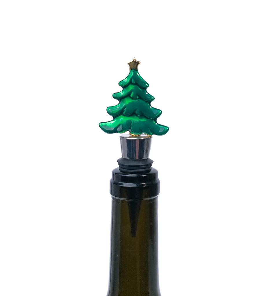 Stock Inventory Clearance Christmas Tree Decoration Modern Bar Tools Party Table Festival Custom Wine Stopper