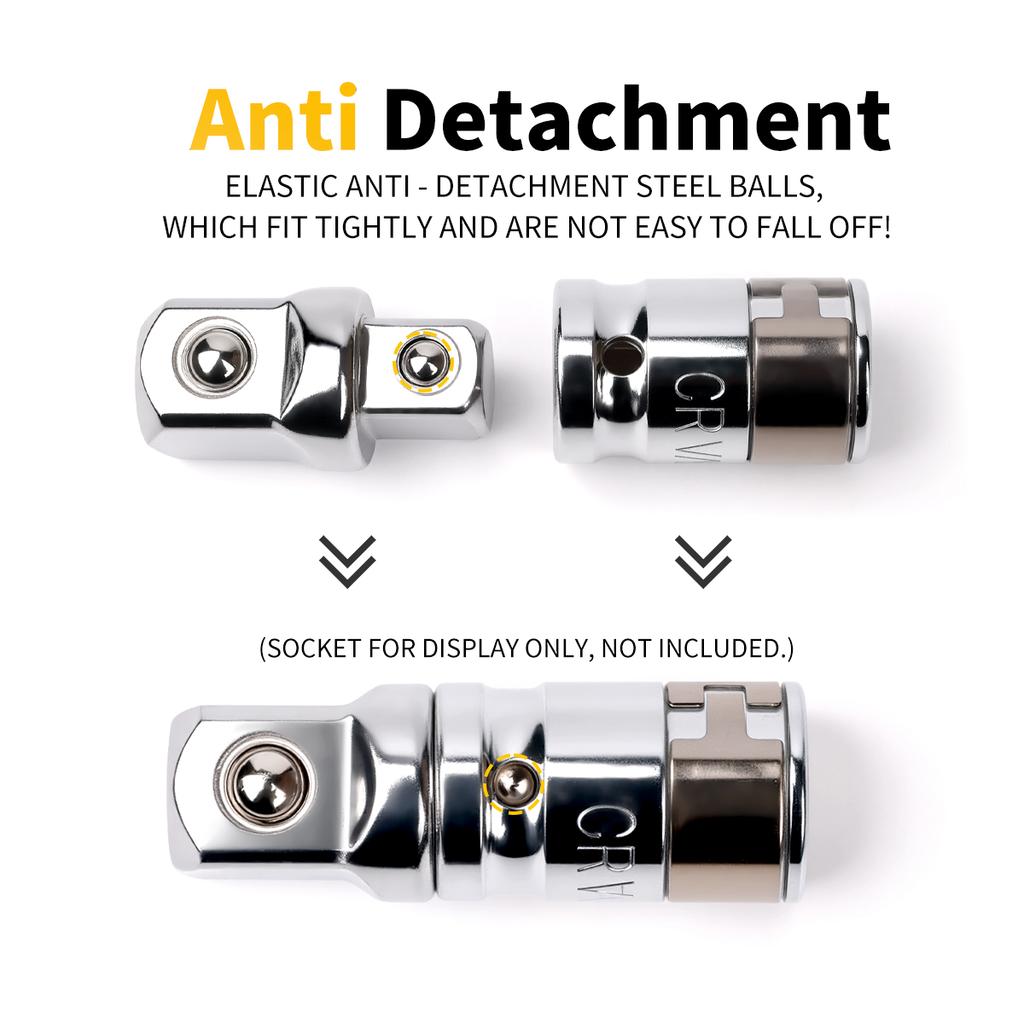 Podwójny kwadratowy adapter nasadki Reduktor Zestaw 1/4 3/8 1/2 Napęd udarowy Klucz zapadkowy Adapter nasadki Narzędzie ręczne do napraw