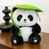 Cute Leaf Panda Plush Toys Zoo Souvenir Event Gifts Home Ornaments Children's Birthday Gifts