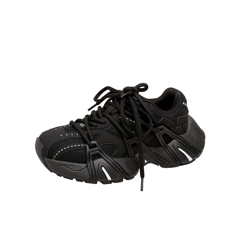 

2025 summer new 6cm dad shoes~ mesh thick sole heightening dad shoes women s casual sports shoes running shoes 40
