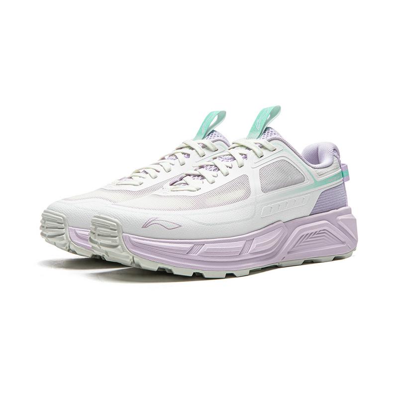Li Ning Outdoor CF Tracing, Scenic Trail 2 Cushioning Lightweight Rebound Low top Hiking Shoes Women's AHTW046-3