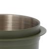 150ml Stainless Steel Coffee Dosing Cup, Stickless Crema Coffee Product, Anti-Flying Powder, Easy to Clean, Compatible with 58mm Italian Handle