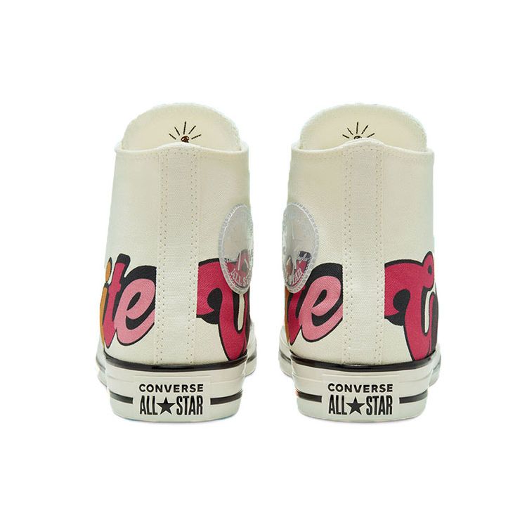 Converse  Chuck Taylor All Star High Girls Unite Women Sneakers Cream Egret Black 567999C