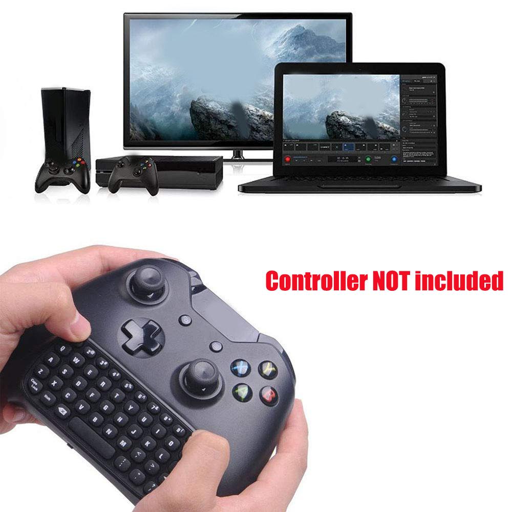 Mini-clavier sans fil Récepteur 2,4G et prise jack 3,5 mm pour manette de jeu Xbox One