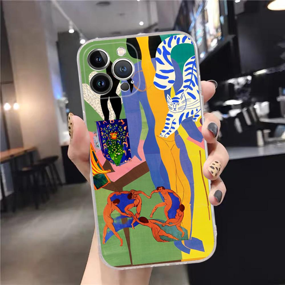 Henri Matisses Art Painting Phone Case For iPhone 15 14 11 12 13 Mini Pro XS Max Cover 6 7 8 Plus X XR SE 2020 Funda Shell