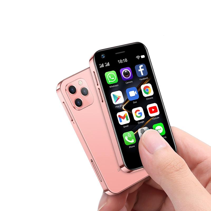 Soyes XS12 Mini 4G Smartphone Android 10 Dual Sim Octa Core 5MP Kamera WIFI Bluetooth FM Hotspot GPS 3,0 Zoll kleines Handy