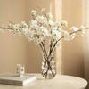 Cherry Blossom Artificial Flowers - Decorative Floral Arrangements for Living Room and Dining Table