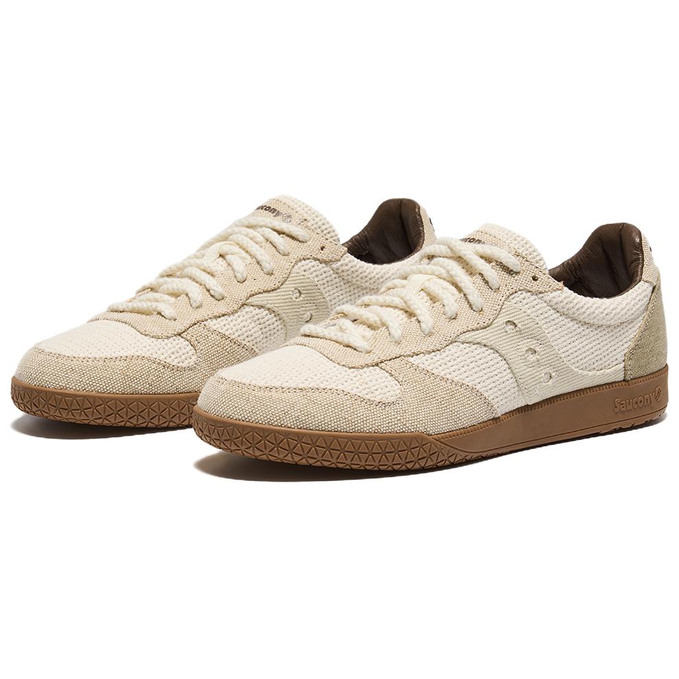 SAUCONY Bullet Ct Soft Comfortable Thin Sole Non-Slip Wear-Resistant Low-Top Skate Shoes Unisex Skate Shoes Light-Gray S79057-19