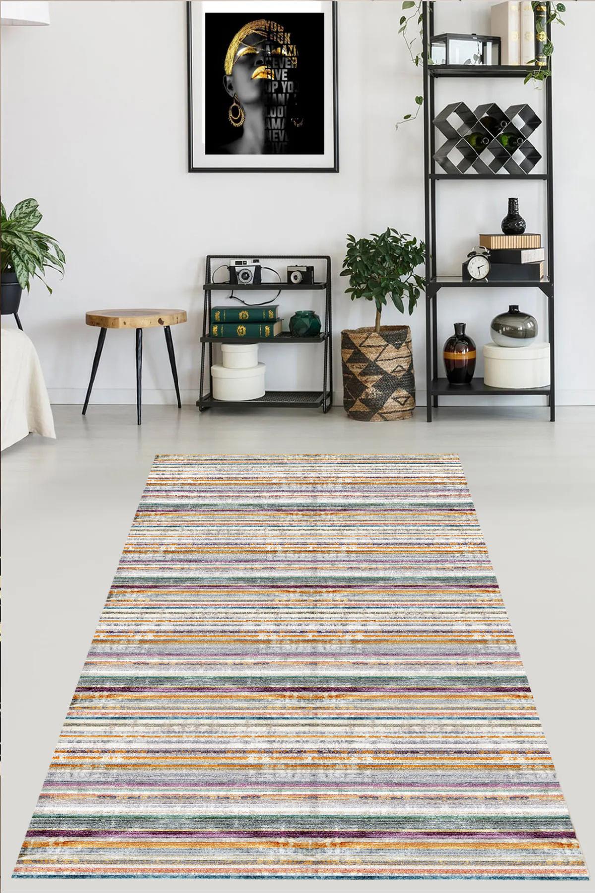 

MD-LİFE HOME Декоративный ковер на нескользящей основе с цифровой печатью MD5375