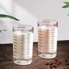 Glass Measuring Cup Espresso Shot Glass Coffee Extraction Cup Graduated Scale Heat Resistant Milk Liquid Measuring Cup