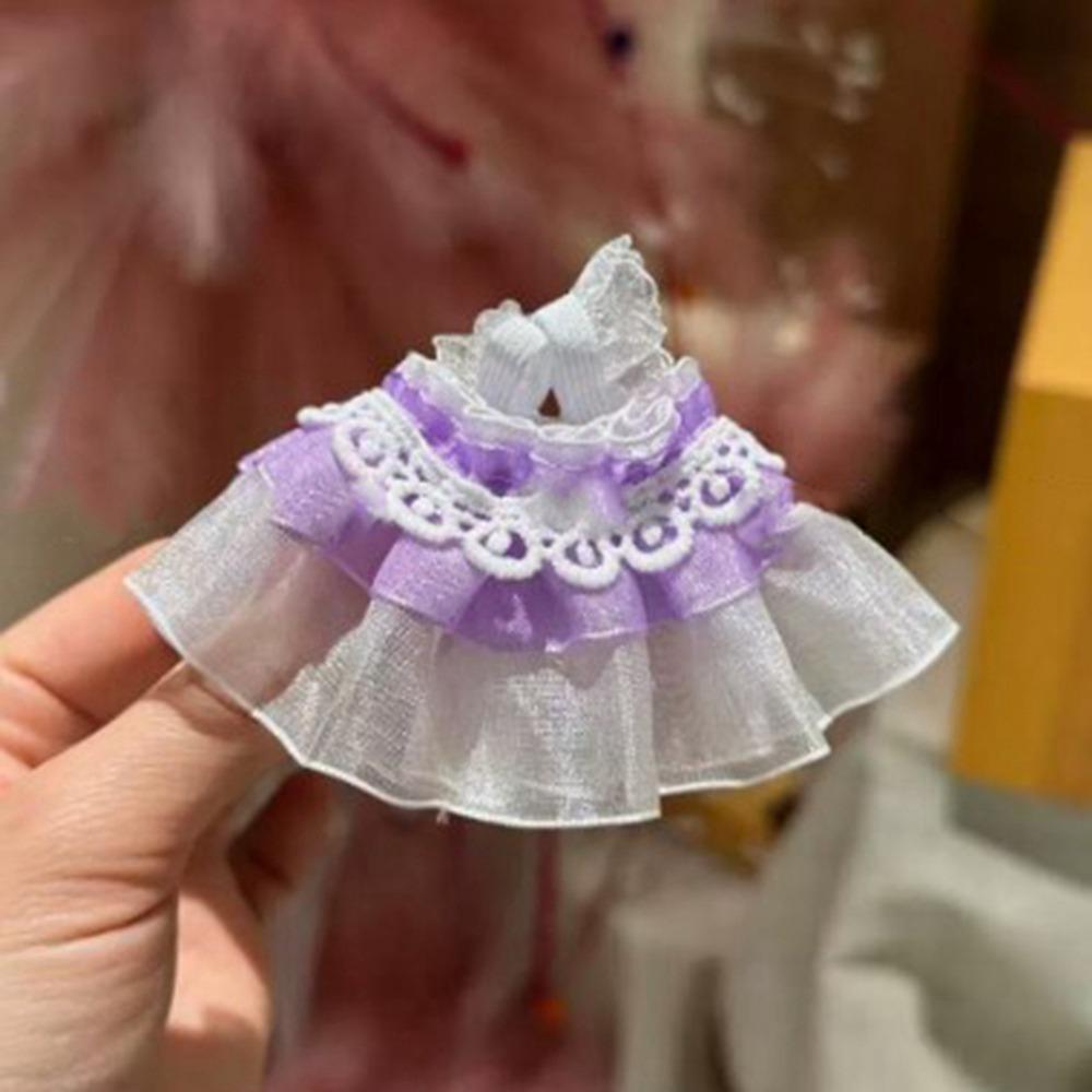 

Милое кукольное платье принцессы с кружевом, платья, юбка, украшение для хлопковой куклы 10~15 см для кукол-идолов EXO 2