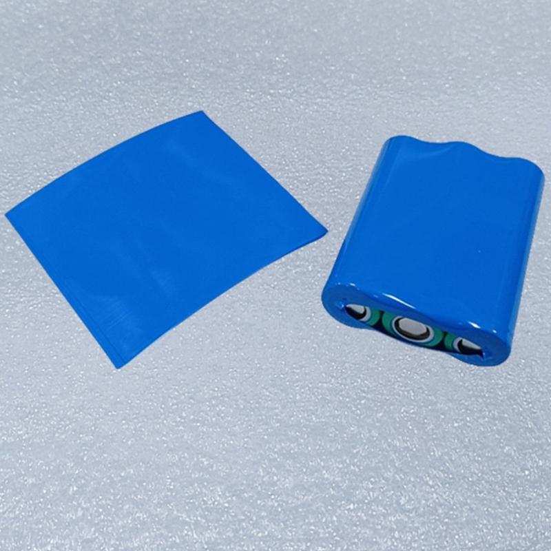 100Pcs PVC Heat Shrinkable Film Battery Skin Heat Shrinkable Sleeve Insulated Battery Skin PVC Film Tape Protector