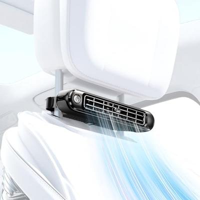 Seat Fan, Car Fan, Headrest, Powerful Fan, Adjustable 3 Steps, Car Fan, Neck Cooler,
